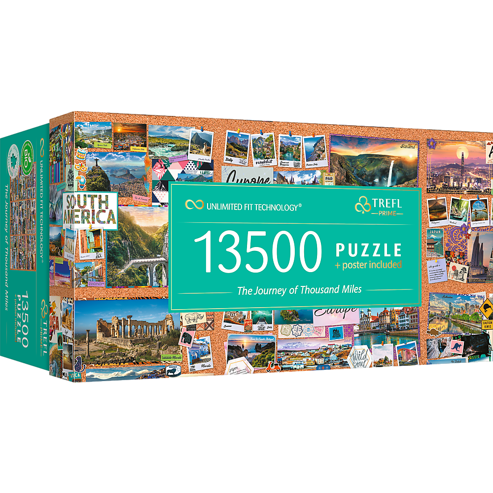 Reise von tausend Meilen - UFT Puzzle 13500 Teile Reise von tausend Meilen - UFT Puzzle 13500 Teile